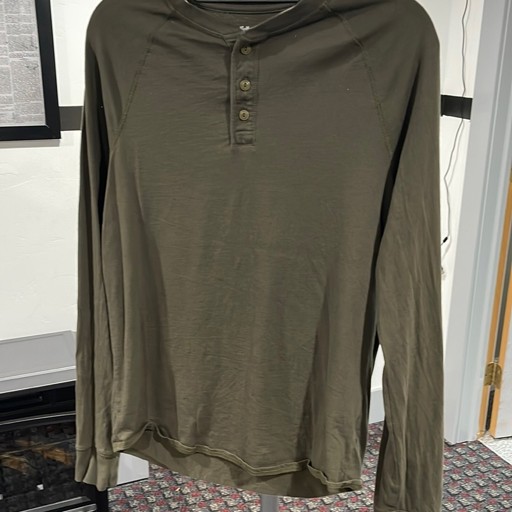 Goodfellow. Long Sleeve. Mens. Medium. Green.